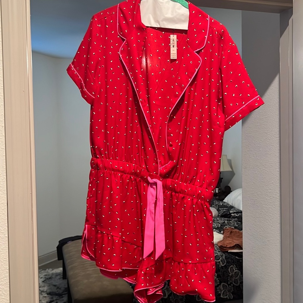 Victoria’s Secret Shorty Jumpsuit PJs
